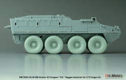 画像9: DEF.MODEL[DW72005]1/72 現用 アメリカ M1296ストライカーICVドラグーン 自重変形タイヤセット XZLタイプ(ドラゴン用 リニューアル版)
