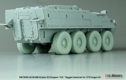画像10: DEF.MODEL[DW72005]1/72 現用 アメリカ M1296ストライカーICVドラグーン 自重変形タイヤセット XZLタイプ(ドラゴン用 リニューアル版)