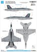 画像3: DEF.MODEL[JD72006]1/72 現用 アメリカ海軍艦上戦闘機F/A-18デカールセット ムービーコレクションNo.5「トップガン」2022(ハセガワ/アカデミー用)