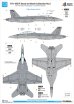画像4: DEF.MODEL[JD72006]1/72 現用 アメリカ海軍艦上戦闘機F/A-18デカールセット ムービーコレクションNo.5「トップガン」2022(ハセガワ/アカデミー用)