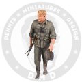 デニスミニアチュアーズデザイン[DHM35F09]1/35 WW.II ドイツ歩兵 "フランツ大尉"