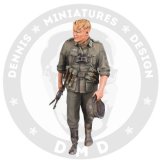 デニスミニアチュアーズデザイン[DHM35F09]1/35 WW.II ドイツ歩兵 "フランツ大尉"