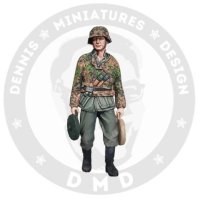 デニスミニアチュアーズデザイン[DHM35F13]1/35 WW.II ドイツ武装親衛隊上等兵"ヘルマン"