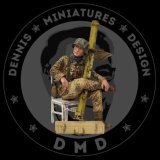 デニスミニアチュアーズデザイン[DHM35F16]1/35 WW.II ドイツ武装親衛隊対戦車兵