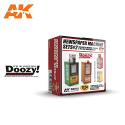 画像1: DOOZY[DZ018]1/24ニュースペーパーマシーンセット2