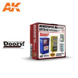 DOOZY[DZ019]1/24ニュースペーパーマシーンセット3