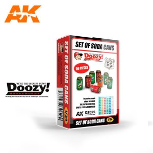 画像1: DOOZY[DZ025]ソーダ缶セット (1)