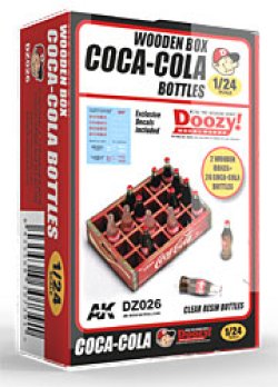 画像3: DOOZY[DZ026]1/24 コーラ木箱セット　1940-1980'年代