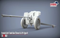 画像2: ダイナモモデルズ[DYN35DM002]1/35 オチキス 25mm S.A 34 タイプIIフランス対戦車砲