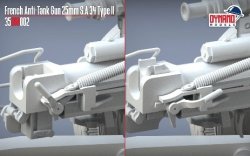 画像4: ダイナモモデルズ[DYN35DM002]1/35 オチキス 25mm S.A 34 タイプIIフランス対戦車砲