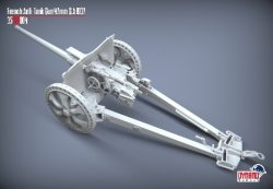 画像3: ダイナモモデルズ[DYN35DM004]1/35 APX 47mm S.A 37フランス対戦車砲