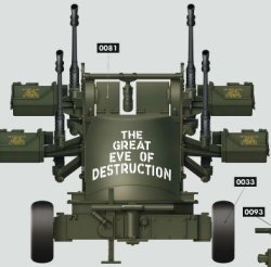 画像3: ダイナモモデルズ[DYN35DM001]1/35 M55 四連装機関銃トレーラー"2 in 1"