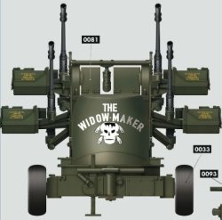 画像5: ダイナモモデルズ[DYN35DM001]1/35 M55 四連装機関銃トレーラー"2 in 1"