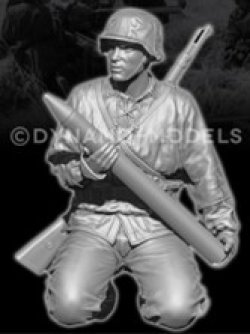 画像4: ダイナモモデルズ[DYN16033]1/16 ドイツ軍 7.5cm PAK40武装親衛隊クルー 1942年〜1944年(4体入)