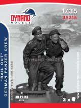 ダイナモモデル[DYN35215]1/35 WW.II ドイツ戦車兵 "脱出" セット1  (2体入)