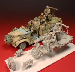 画像2: Darius Miniatures[DA35001]1/35 WWII英 LRDGシボレー 積荷セット(タミヤ用)