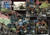 Darius Miniatures[DA35008]1/35 WWII ドイツ ヘッツァー駆逐戦車用積荷セット