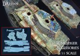Darius Miniatures[DA35009]1/35 WWII ドイツ キングタイガー重戦車 アクセサリーセット