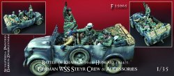 画像2: Darius Miniatures[DMF35065]1/35 WWII ドイツ武装親衛隊 シュタイヤー搭乗兵&車載装備品ビックセット 目標発見