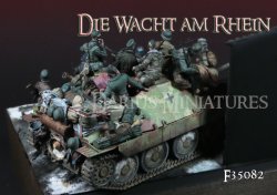 画像5: Darius Miniatures[DMF35082]1/35 WWII ドイツ 「ラインの守り作戦」ジオラマセット(フィギュア/ベース付)