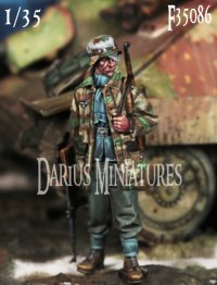 Darius Miniatures[DMF35086]1/35 WWII ドイツ StG44を持つベテラン降下猟兵