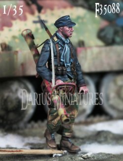 画像2: Darius Miniatures[DMF35088]1/35 WWII ドイツ パンツァーシュレックを持つ降下猟兵