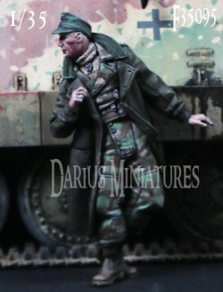 画像2: Darius Miniatures[DMF35095]1/35 WWII ドイツ ヘッツァー駆逐戦車指揮官