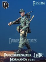 Darius Miniatures[DMF35104]1/35 WWII ドイツ 装甲擲弾兵「教導連隊」パンツァーファウストを持つ兵士 ノルマンディー1944