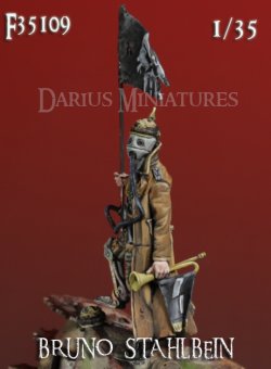 画像2: Darius Miniatures[DMF35109]1/35 Panzer 46 Post-Apokaliptic ブルーノ・シュタールバイン
