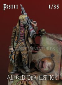 Darius Miniatures[DMF35111]1/35 Panzer 46 Post-Apokaliptic アルフレッド・デア・ルスティゲ
