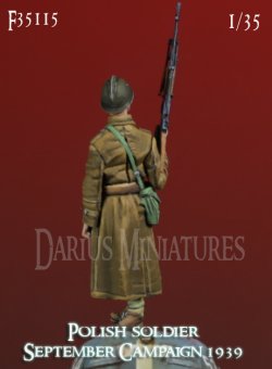 画像2: Darius Miniatures[DMF35115]1/35 WWII ポーランド軍兵士＃2 軽機関銃手 1939年9月戦役