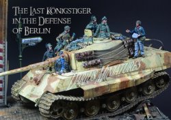 画像1: Darius Miniatures[DMF35117]1/35 WWII ドイツ キングタイガー 乗員&アクセサリーセット「ベルリン防衛戦 最後のキングタイガー」(6体入)