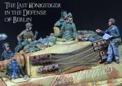 画像2: Darius Miniatures[DMF35117]1/35 WWII ドイツ キングタイガー 乗員&アクセサリーセット「ベルリン防衛戦 最後のキングタイガー」(6体入)