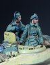 画像2: Darius Miniatures[DMF35118]1/35 WWII ドイツ キングタイガー重戦車乗員セット 指揮官/装填手(2体入) (2)