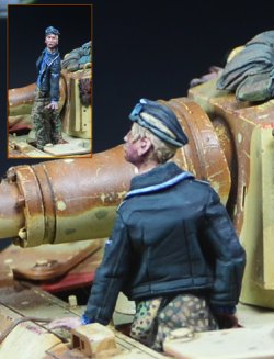 画像2: Darius Miniatures[DMF35122]1/35 WWII ドイツ キングタイガー重戦車乗員 操縦手