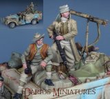 Darius Miniatures[DMF35013]1/35 WWII英 LRDG 兵士(2体セット)2