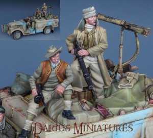 画像1: Darius Miniatures[DMF35013]1/35 WWII英 LRDG 兵士(2体セット)2 (1)