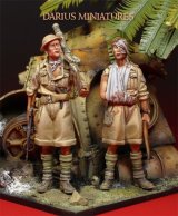 Darius Miniatures[DMF35018]1/35 WWII英 第8軍 兵士(2体セット)