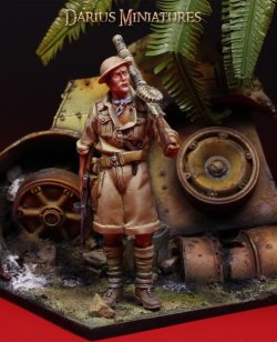 画像2: Darius Miniatures[DMF35019]1/35 WWII英 第8軍 ルイス機銃手
