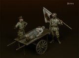 Darius Miniatures[DMF35034]1/35 WWI 独 ドイツ帝国陸軍 将兵セット 大戦争と赤十字旗の狭間