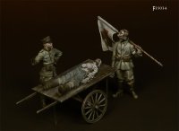 Darius Miniatures[DMF35034]1/35 WWI 独 ドイツ帝国陸軍 将兵セット 大戦争と赤十字旗の狭間