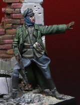 Darius Miniatures[DMF35048]1/35 WWII ドイツ武装親衛隊士官 止まれ!