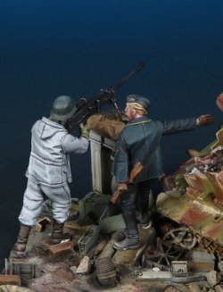 画像2: Darius Miniatures[DMF35054]1/35 WWII ドイツゾロターン対戦車ライフル射撃チーム(2体入)