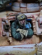 Darius Miniatures[DMF35063]1/35 WWII ドイツ戦車搭乗員 喫煙中