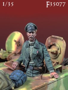 画像1: Darius Miniatures[DMF35077]1/35 WWII ドイツ 武装親衛隊 駆逐戦車の指揮官 (1)