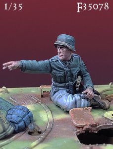 画像1: Darius Miniatures[DMF35078]1/35 WWII ドイツ 武装親衛隊 目標を指示する装甲擲弾兵 (1)