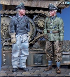 画像1: Darius Miniatures[DMF35008]1/35 前線への最後の輸送(2体セット) (1)