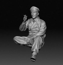 画像2: ダス・ヴェルク[USCDW16007]1/16 ドイツ 戦車長 フィギュア