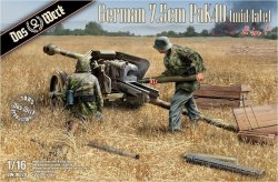 画像1: ダス・ヴェルク[USCDW16020]1/16 ドイツ軍 7.5cm PaK40(中/後期型) 2 in 1