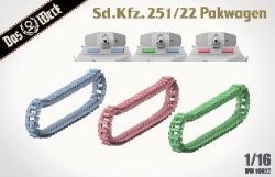 画像8: ダス・ヴェルク[USCDW16022]1/16 Sd.Kfz.251/22 D型"パックワーゲン" 「2 in 1」